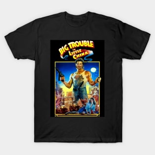 Classic Fantasy Movie Poster - Big Trouble in Little China T-Shirt